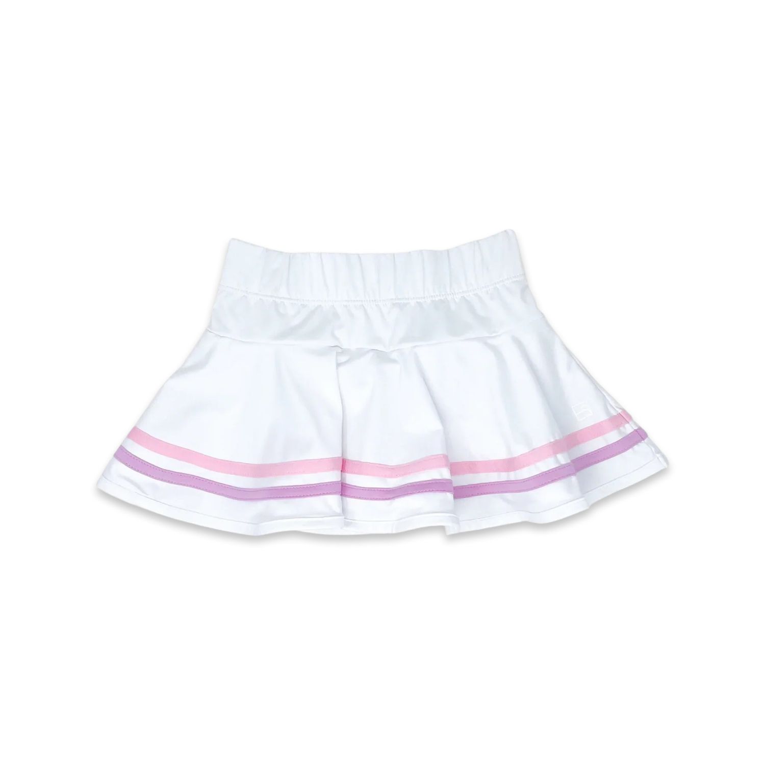 Callie Skort - Pure Coconut/Pink/Petal Purple