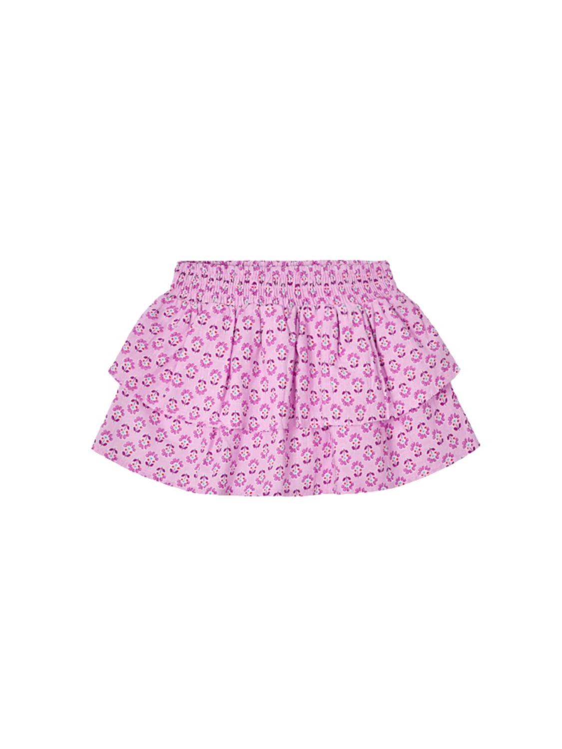 Printed Skirt, Mauve
