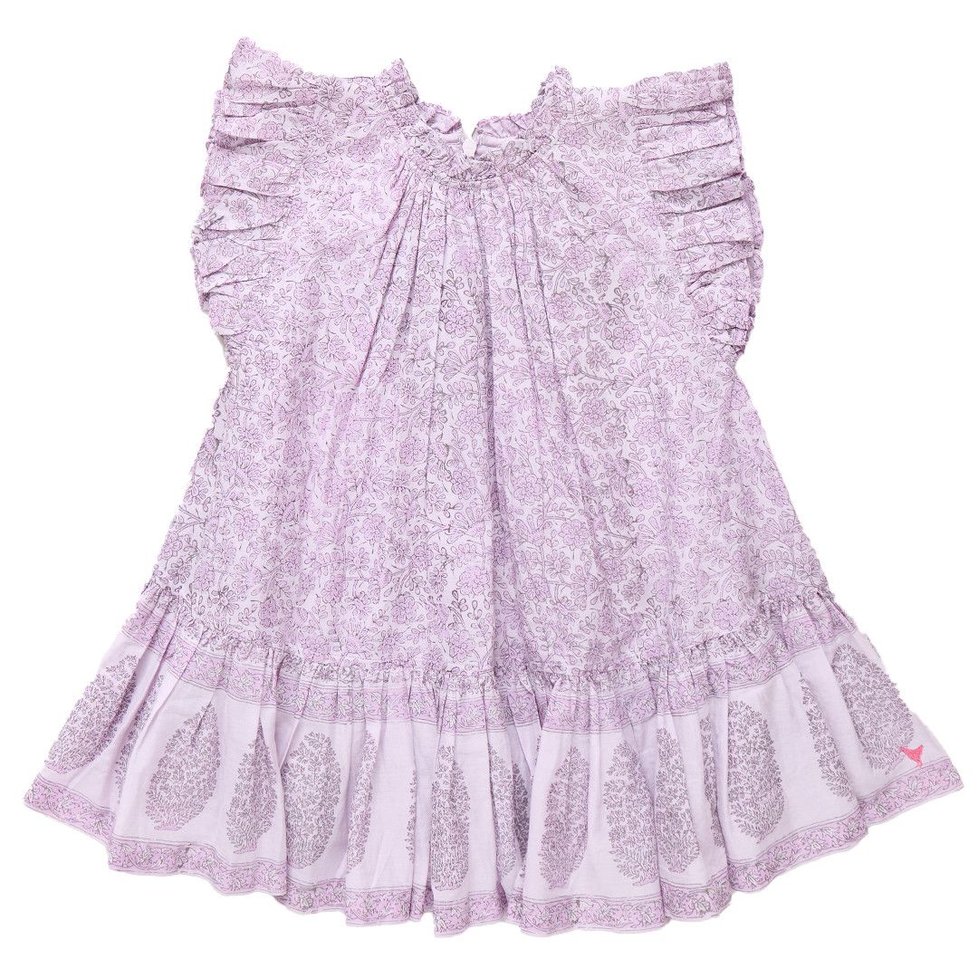 Harper Dress, Lavender Garden Floral