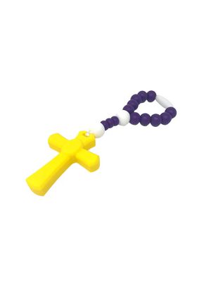 Teething Rosary LSU small