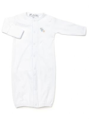 Blue Heirloom Rattle Pima Conv Gown