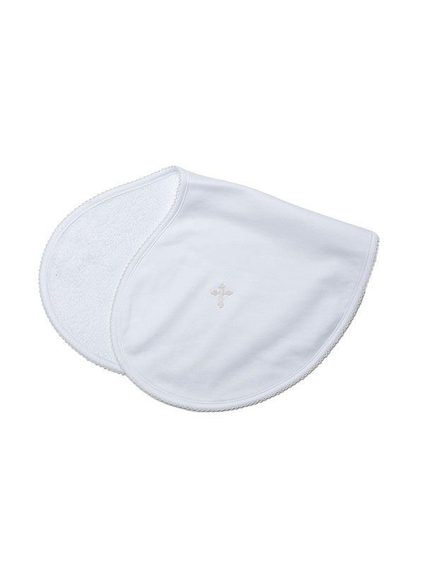 Cross Pima Burp Cloth