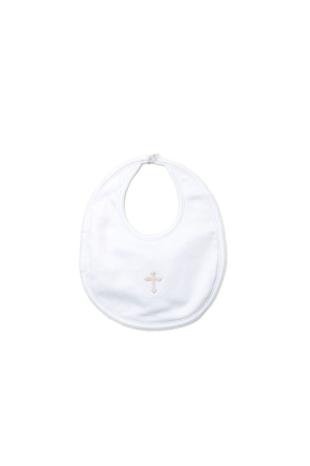 Cross Pima Baby Bib