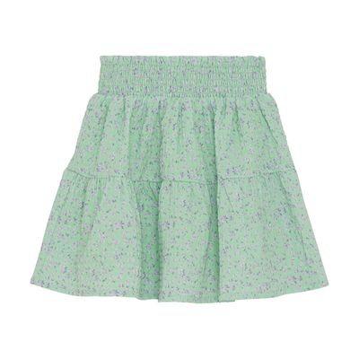 Skirt Small Flowers, Green