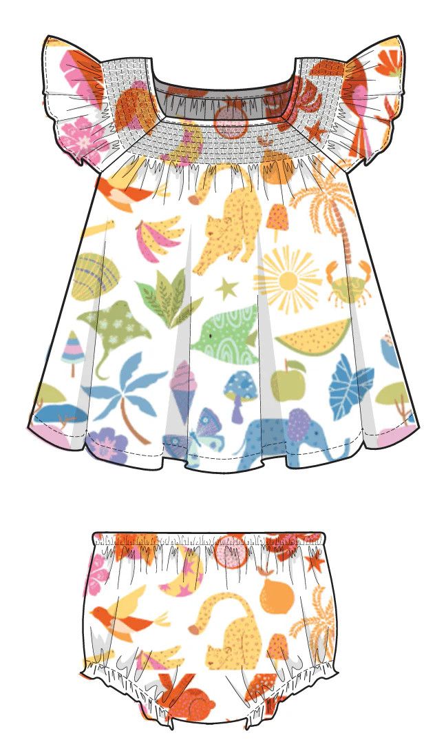 Phoebe Set, White