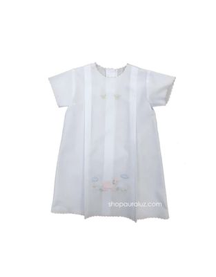 White/Pink Lamb Daygown