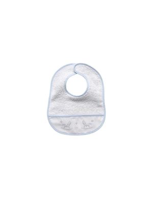 Terry Cloth Bib with Horse Embroidery