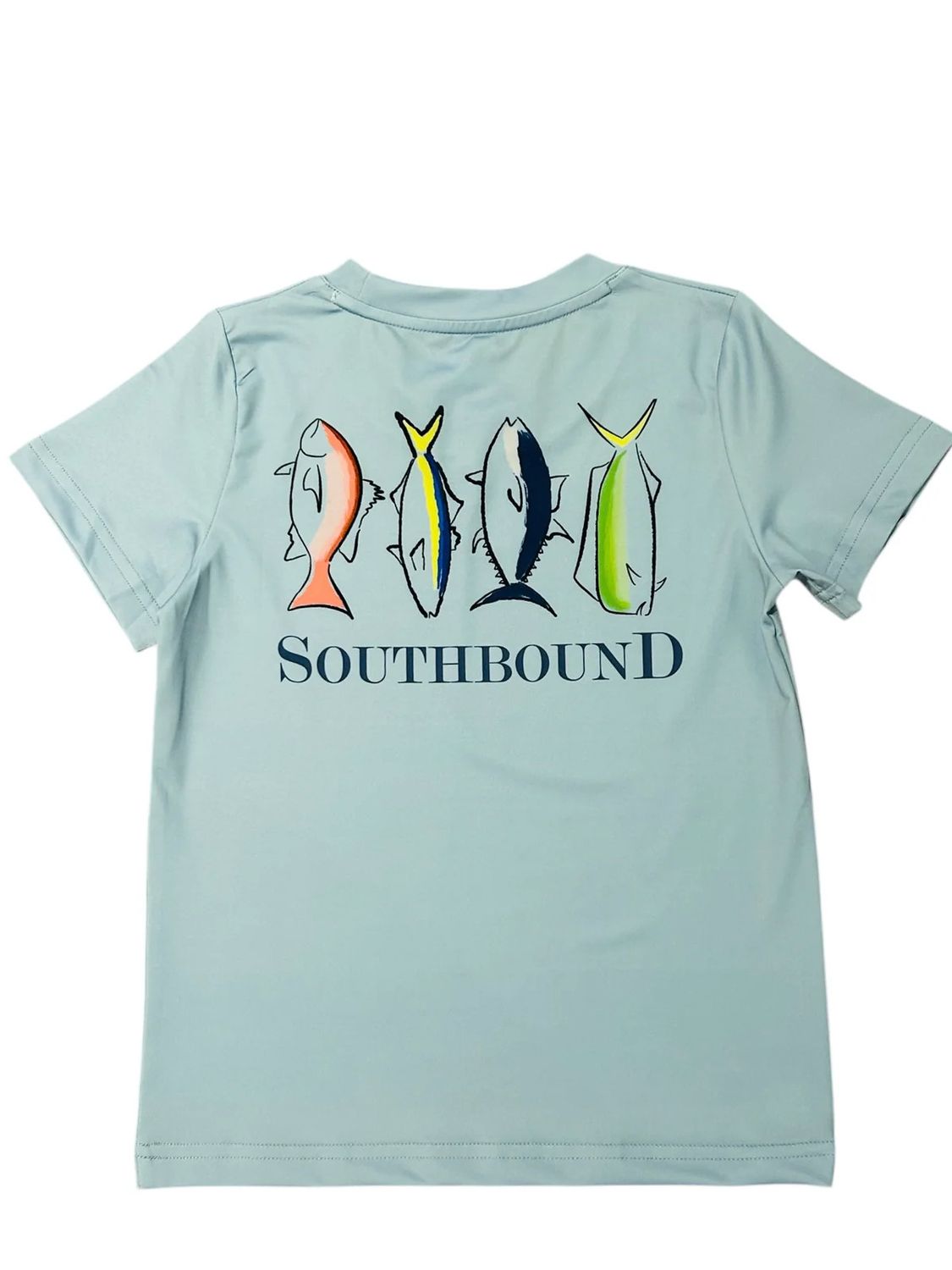 Performance Tee Blue- Fishing Lures