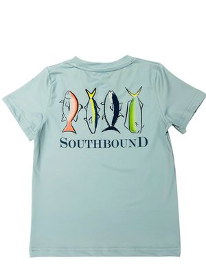 Performance Tee Blue- Fishing Lures