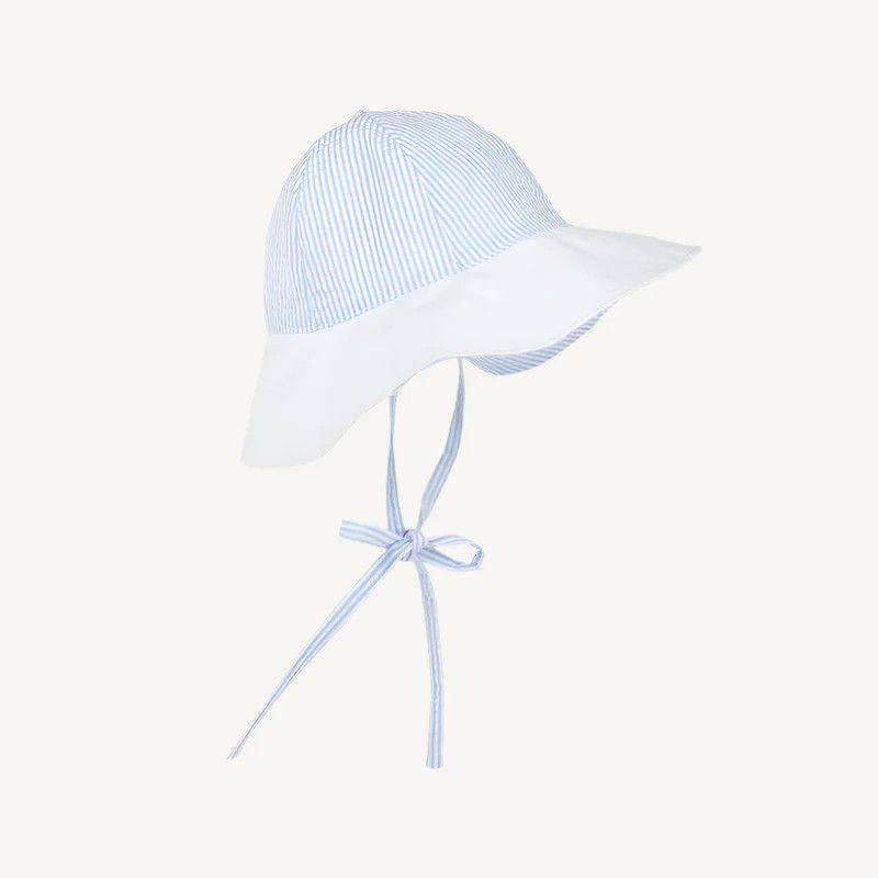 Sawyer Sunhat, Breaker Blue Seersucker