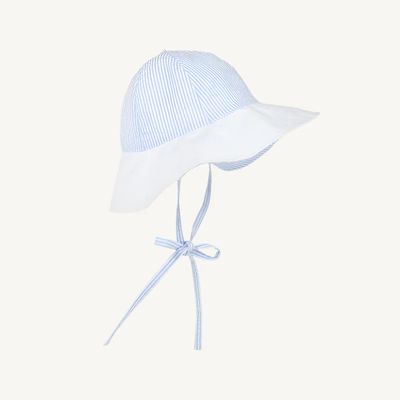 Sawyer Sunhat, Breaker Blue Seersucker