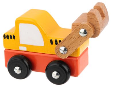Wooden Trucks- Backhoe
