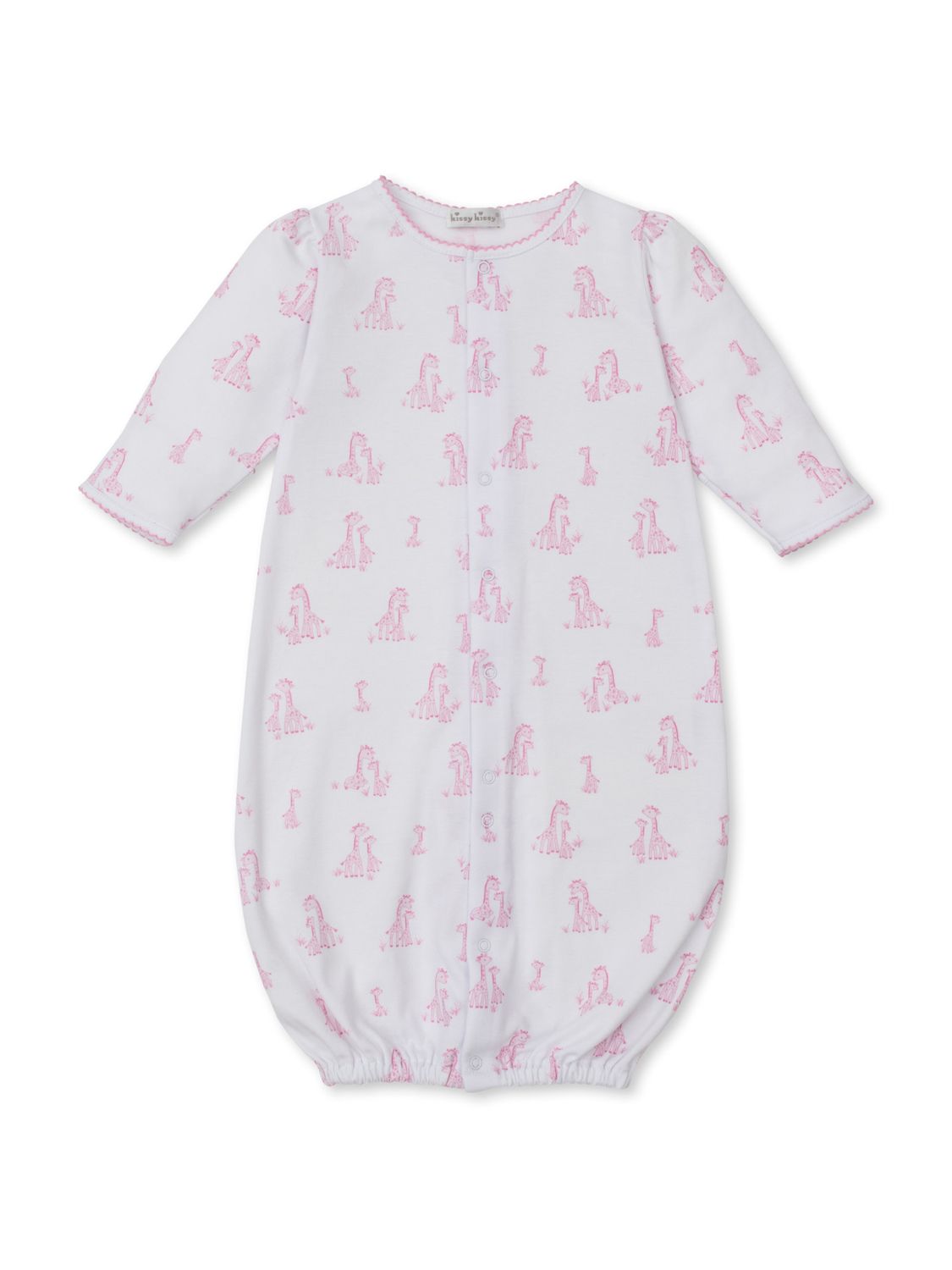 Giraffe Grace Printed Converter Gown, Pink