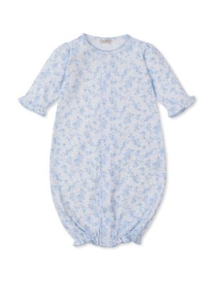 Old English Roses Converter Gown, Light Blue