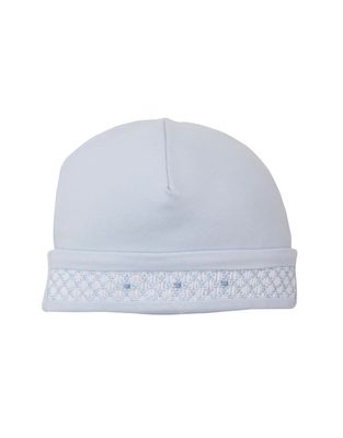 CLB Fall 25 Hat w/ Hand Smock, Lt Blue NB