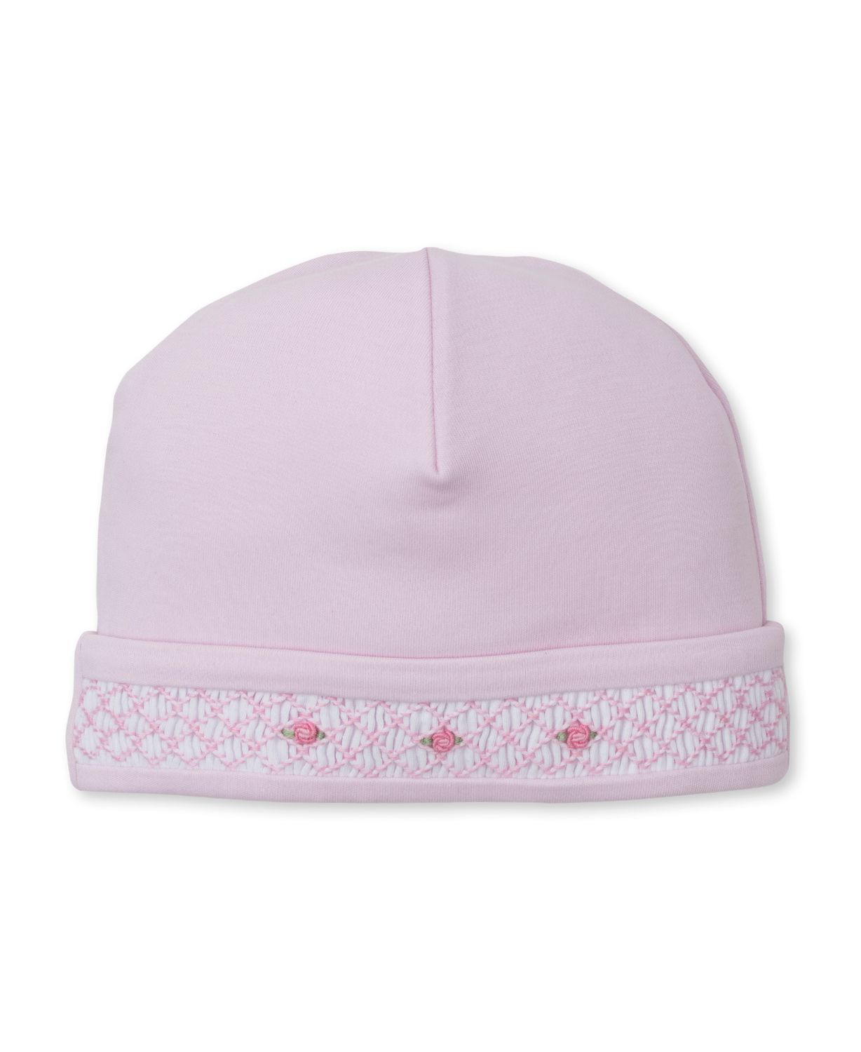 CLB Fall 25 Hat w/ Hand Smock, Pink NB