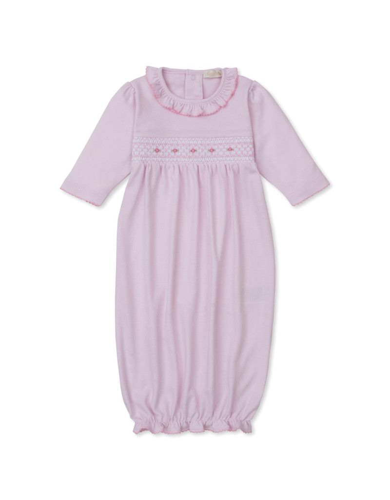 CLB Fall 25 Gown w/ Hand Smock, Pink NB