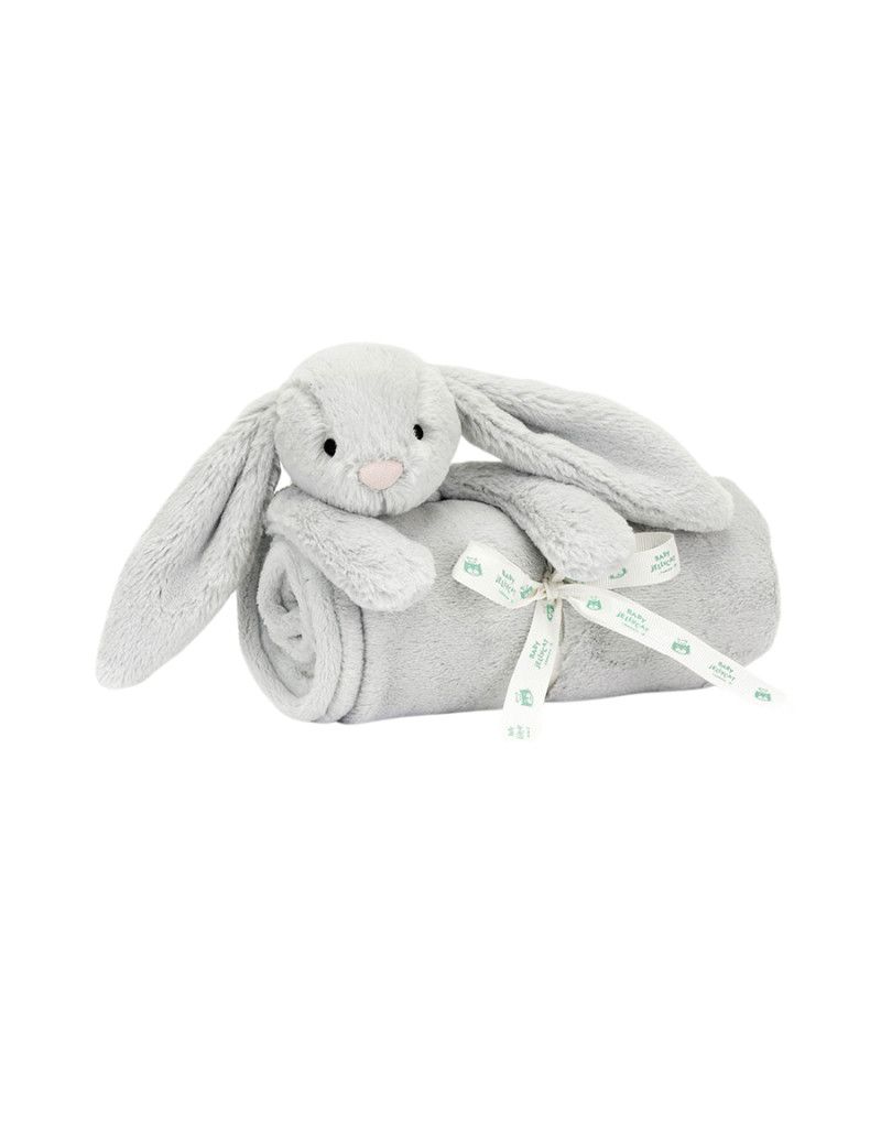 Bashful Silver Bunny Blankie