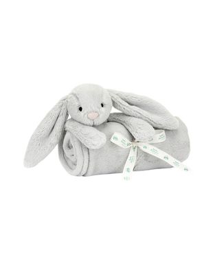 Bashful Silver Bunny Blankie