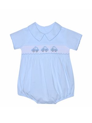 Blue Bryn Bubble, Smocked Cars