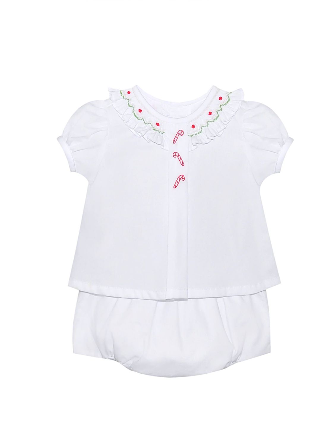 White Alice Blomer Set, Candy Cane