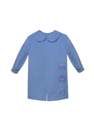 Rowan Boy Romper, Rescue Cars
