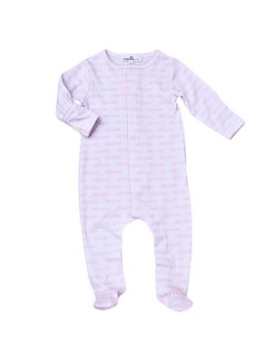 Little Sister SS25 Printed Zipper Footie