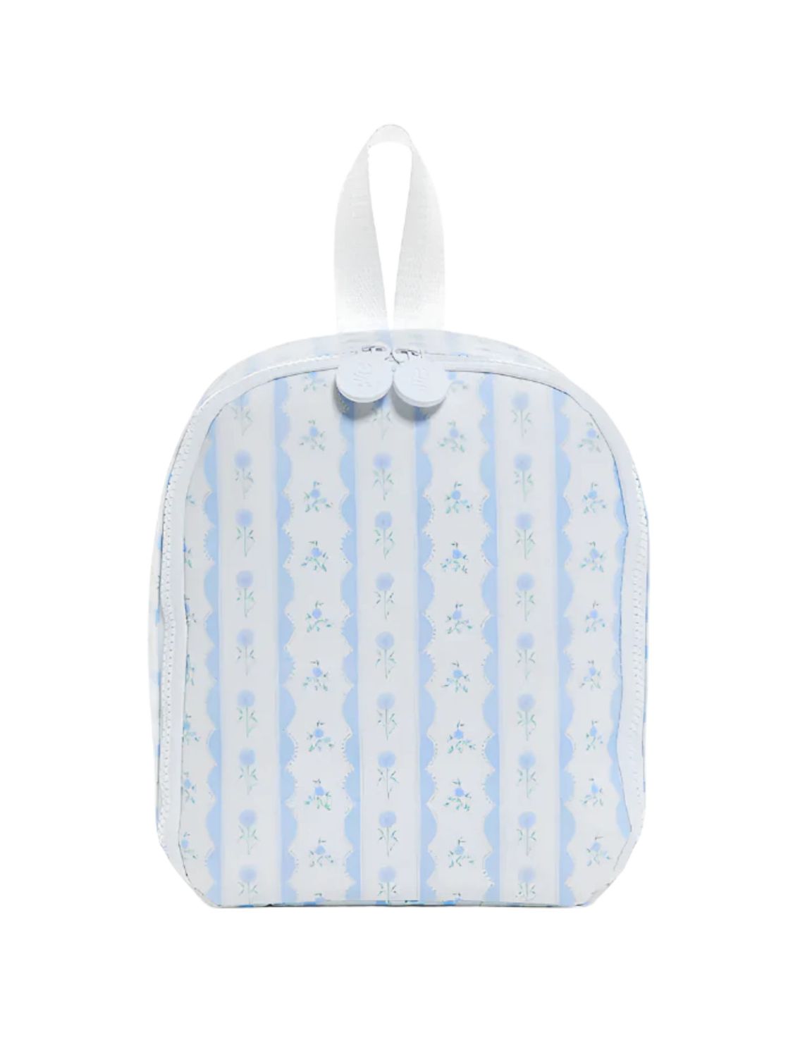 Bring It Lunch Bag - Ribbon Floral Blue