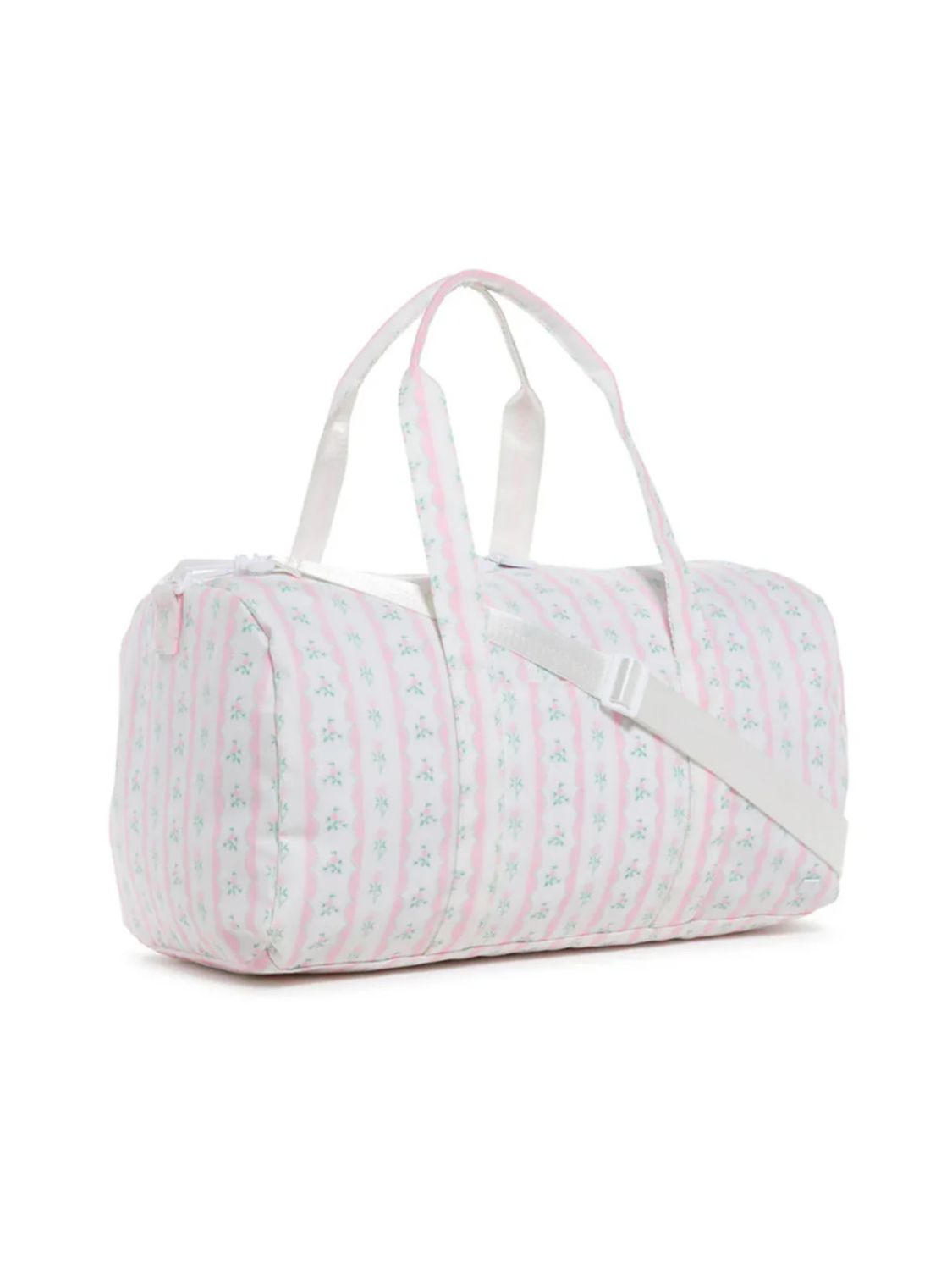 Weekender Duffel - Ribbon Floral Pink