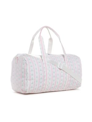 Weekender Duffel - Ribbon Floral Pink