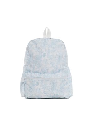 Backpacker Backpack Bunny Toile Blue