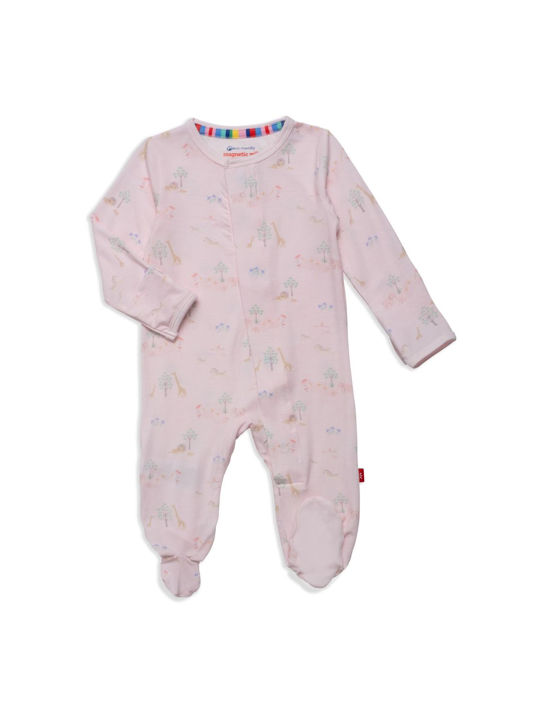 Pink Serene Safari Modal Magnetic Footie