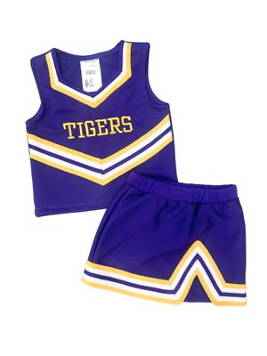 LSU Cheer 2 Piece Purple