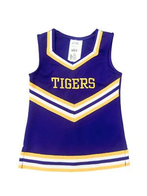 Purple Cheer Uniform Dress - Tigers