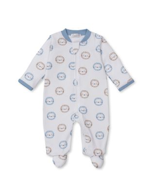 Footie with Zip Print, Mighty Lions