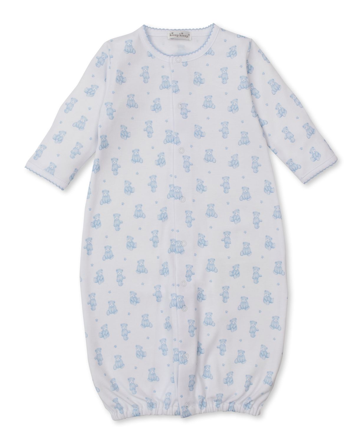 Blue Teddy Bear Time Converter Gown