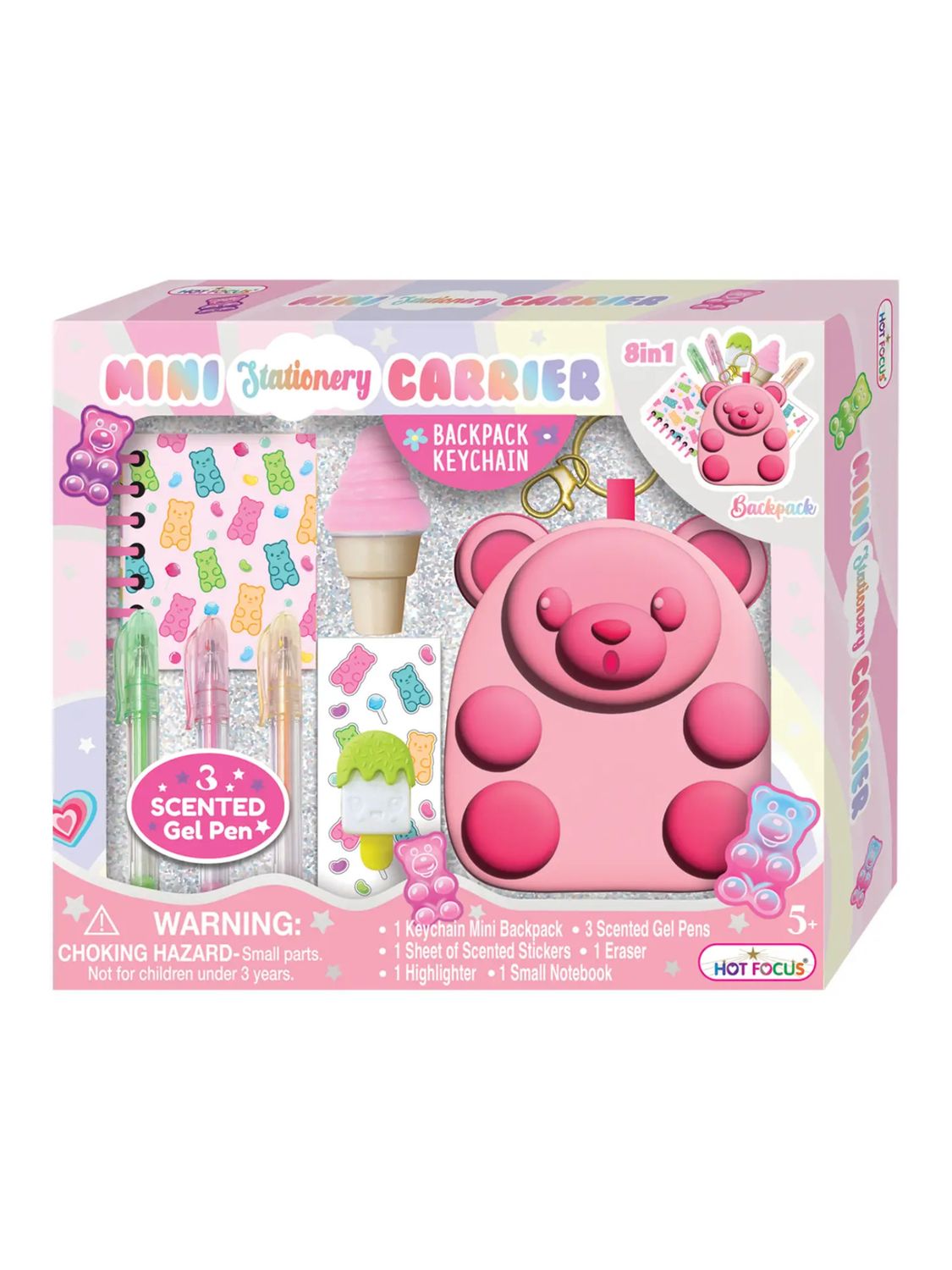 Mini Stationary Carrier, Gummy Bear