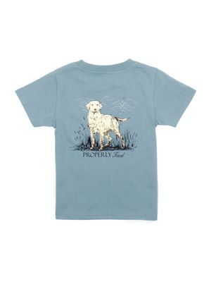 Labrador SS Steel Blue Tee