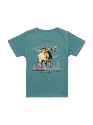 Elk SS Marine Green Tee