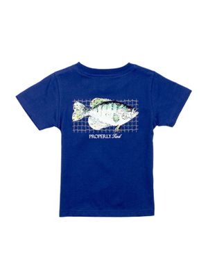 Crappie SS River Blue Tee