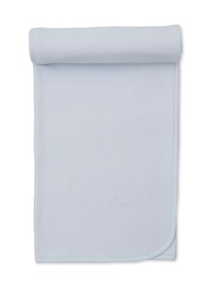 Light Blue Jacquard Blanket