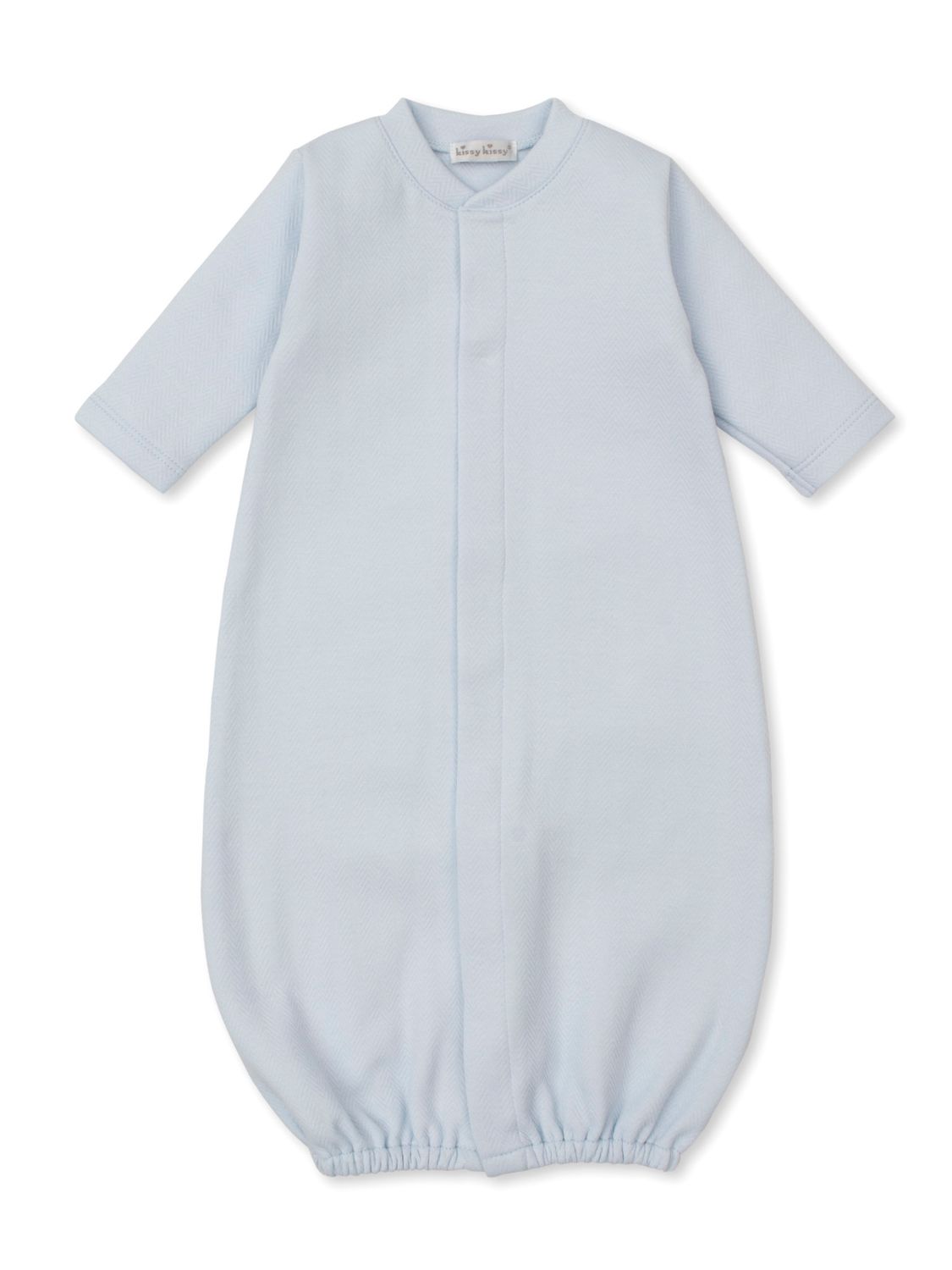 Light Blue Jacquard Converter Gown