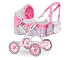 Carriage, Bright Pink Floral