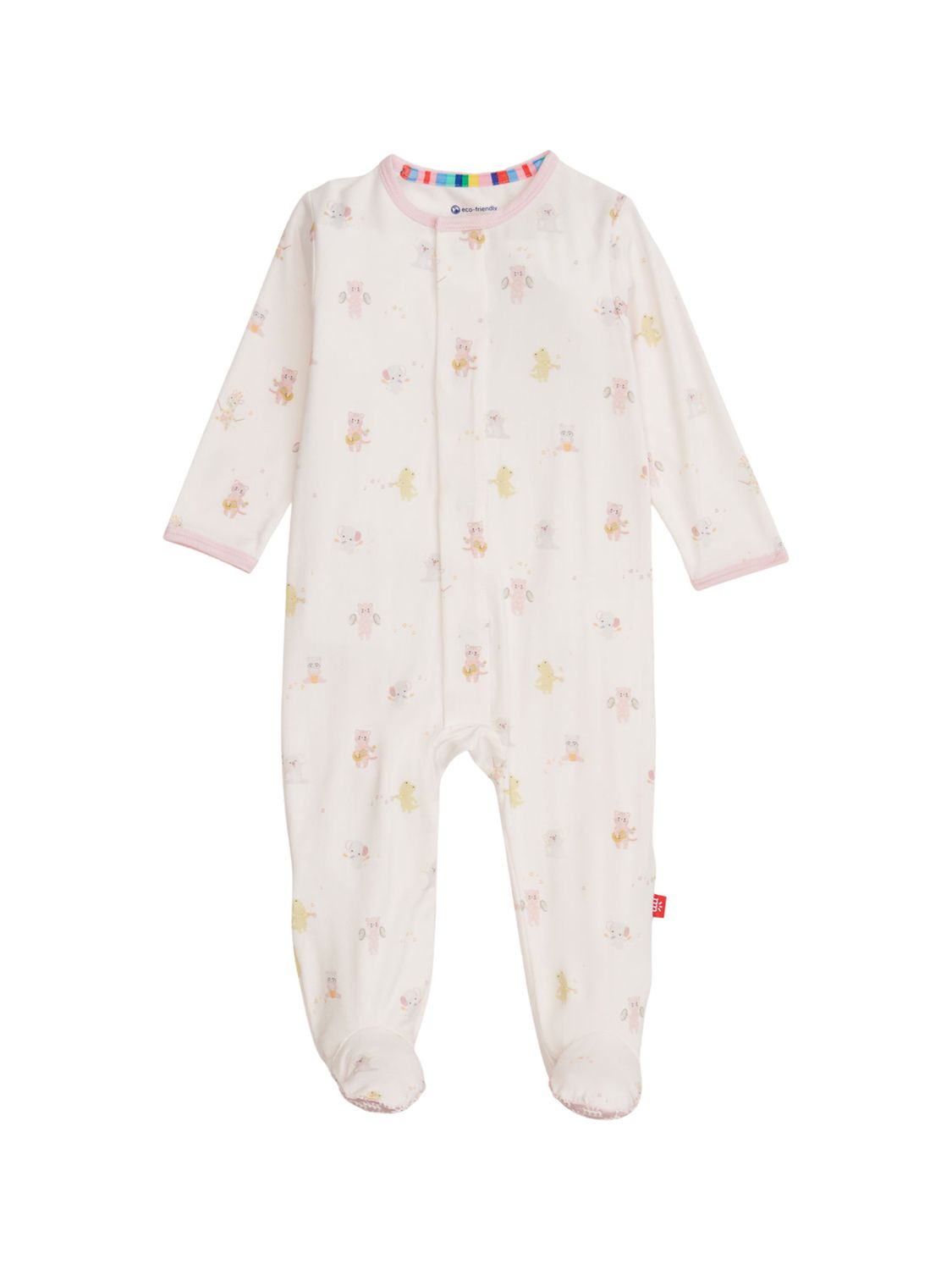 Pink Baby Beats Modal Magnetic Footie