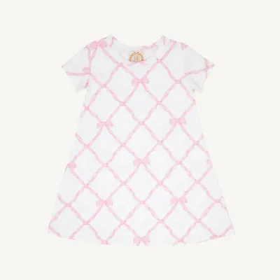 Polly Play Dress SS, Belle Meade Bow