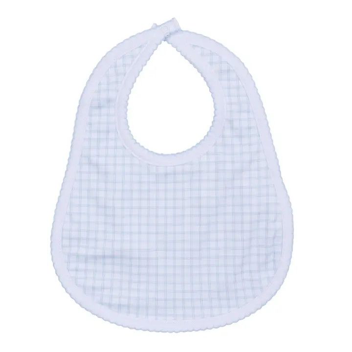 Peek-A-Boo Wishes Blue Bib