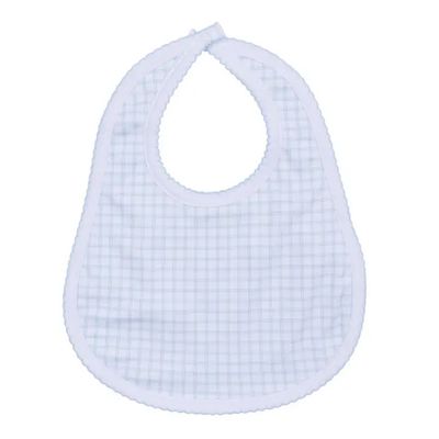 Peek-A-Boo Wishes Blue Bib