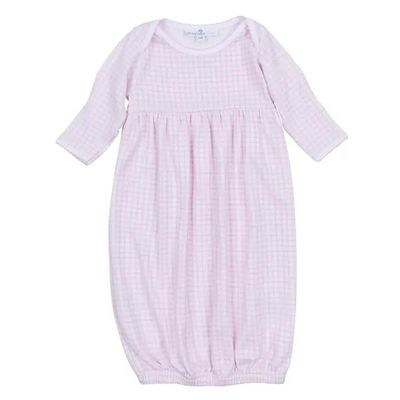 Peek-A-Boo Wishes Pink Gathered Gown