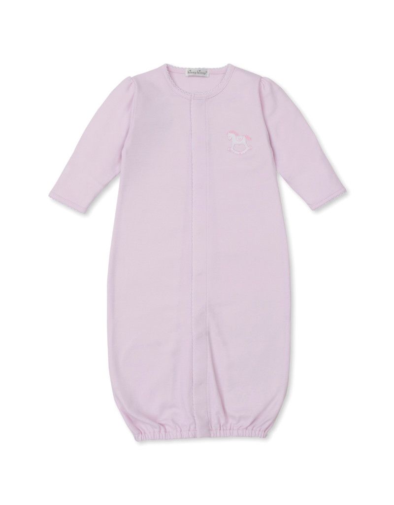 Riding Rockers Converter Gown, Pink NB