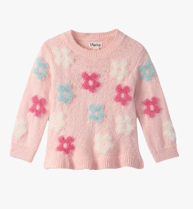 English Rose Flower Pretty Sweater